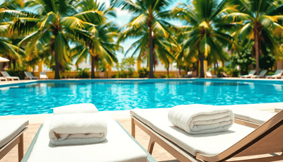 Elevate Your Hotel's Pool Experience with Havana 1960 Hilton Pool Towels